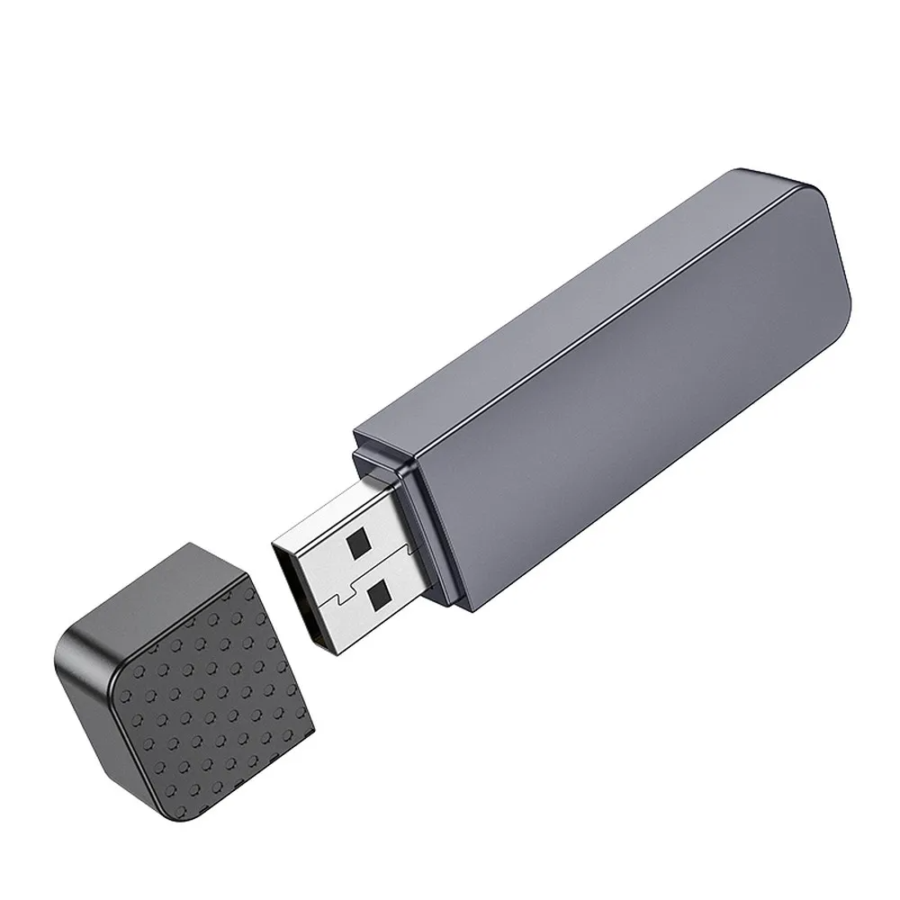 USB 3.0 -kortinlukija HOCO HB45, SD - microSD, Harmaa