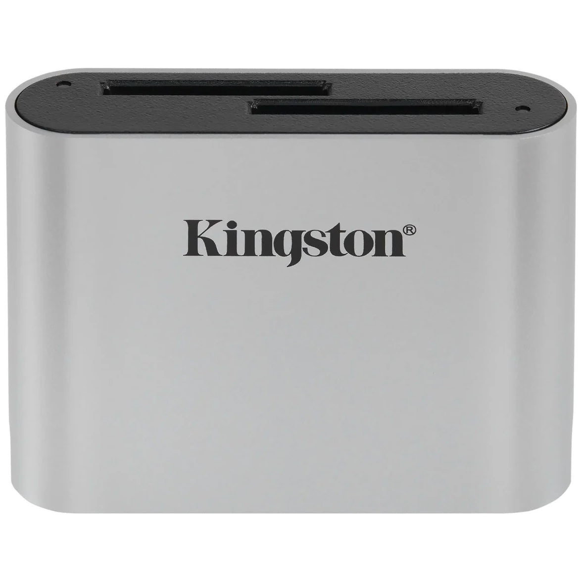 Kingston Workflow USB-C -kortinlukija, Dual SD, Harmaa WFS-SD