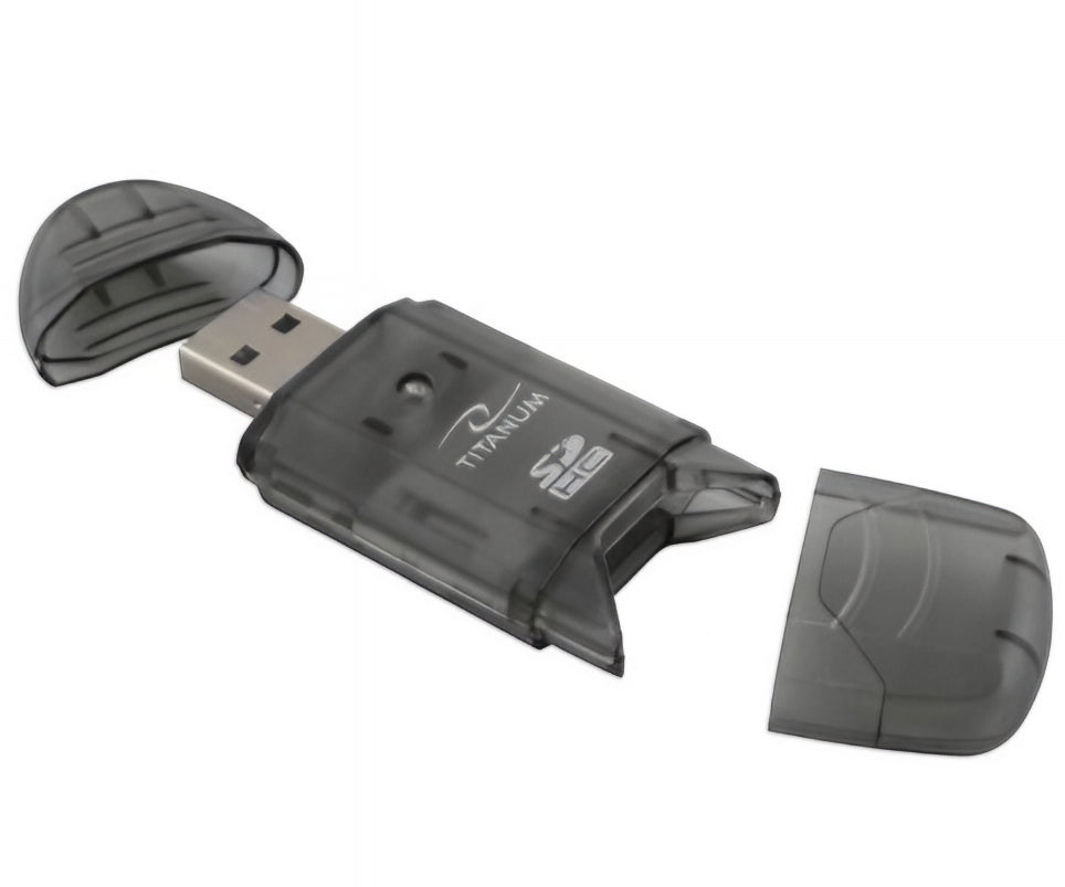 USB-kortinlukija Esperanza Titanum TA101K, SD, Musta