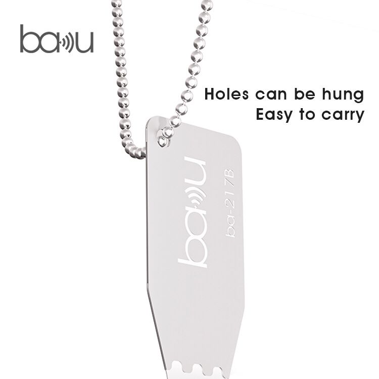 Metallinen klipsi Baku BA-217, 3in1