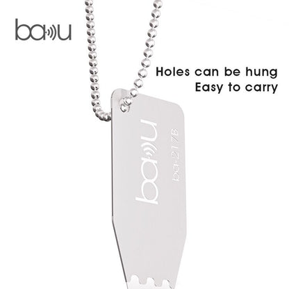 Metallinen klipsi Baku BA-217, 3in1