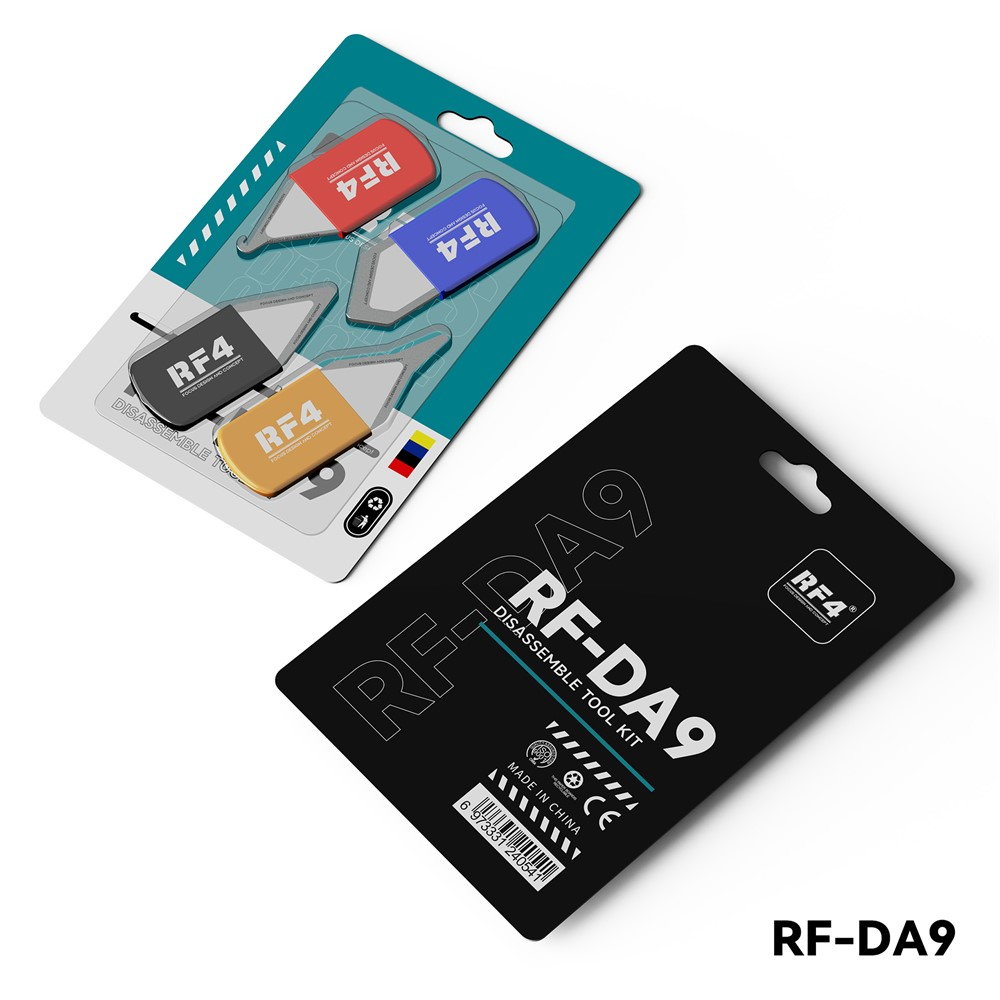 Metallinen klipsi RF4 RF-DA12, 4in1
