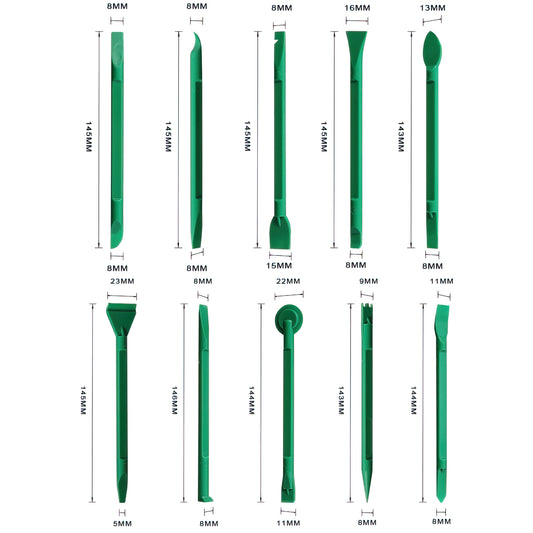 Muoviset klipsit Best BST-041, 10in1