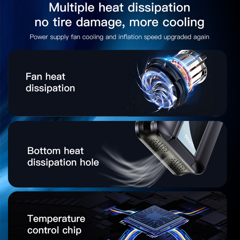 Autoilmapumppu Yesido VC04