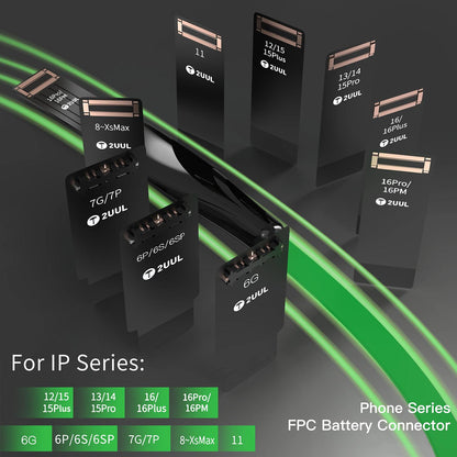 FPC-liitin 2UUL BT03 Apple iPhone 6 - 16 Pro Max -sarjan akulle