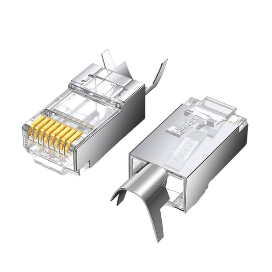 UGREEN NW123 verkkoliitin, RJ45, Cat6A/7, 10 kappaleen setti