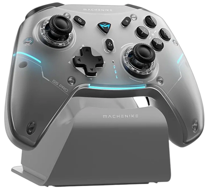 Machenike G5Pro Max -ohjain, latausasemalla, harmaa