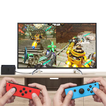 Techsuit THSWC -ohjain Nintendo Switchille / Switch OLED:lle / Switch Litelle, Punainen Sininen