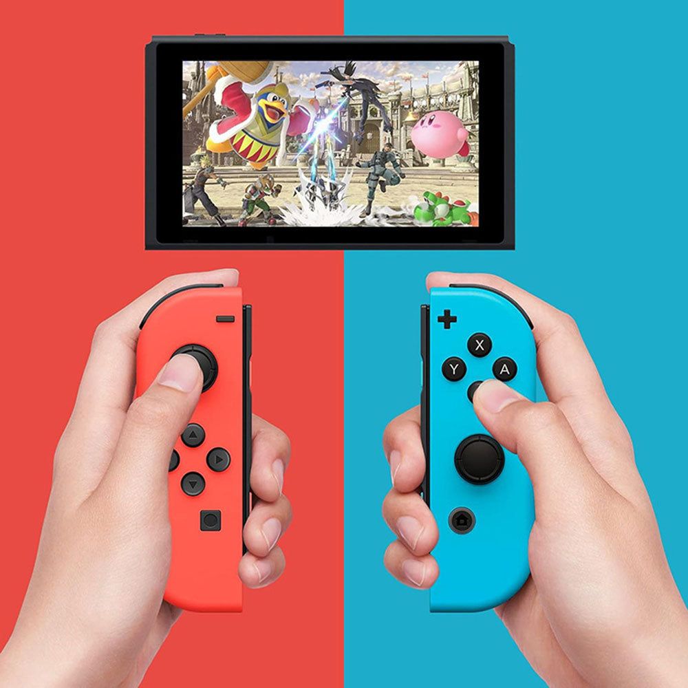 Techsuit THSWC -ohjain Nintendo Switchille / Switch OLED:lle / Switch Litelle, Punainen Sininen