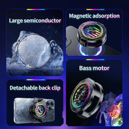 Cooler Gaming Puhelin Techsuit P66, Musta