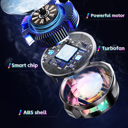 Cooler Gaming Puhelin Techsuit P66, Musta