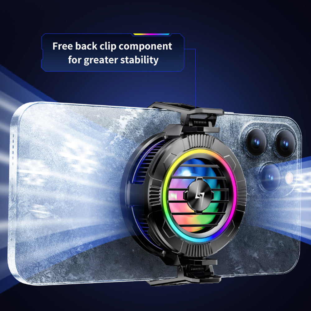 Cooler Gaming Puhelin Techsuit P66, Musta