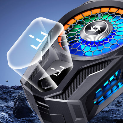 Cooler Gaming Puhelin Techsuit SL16, Musta