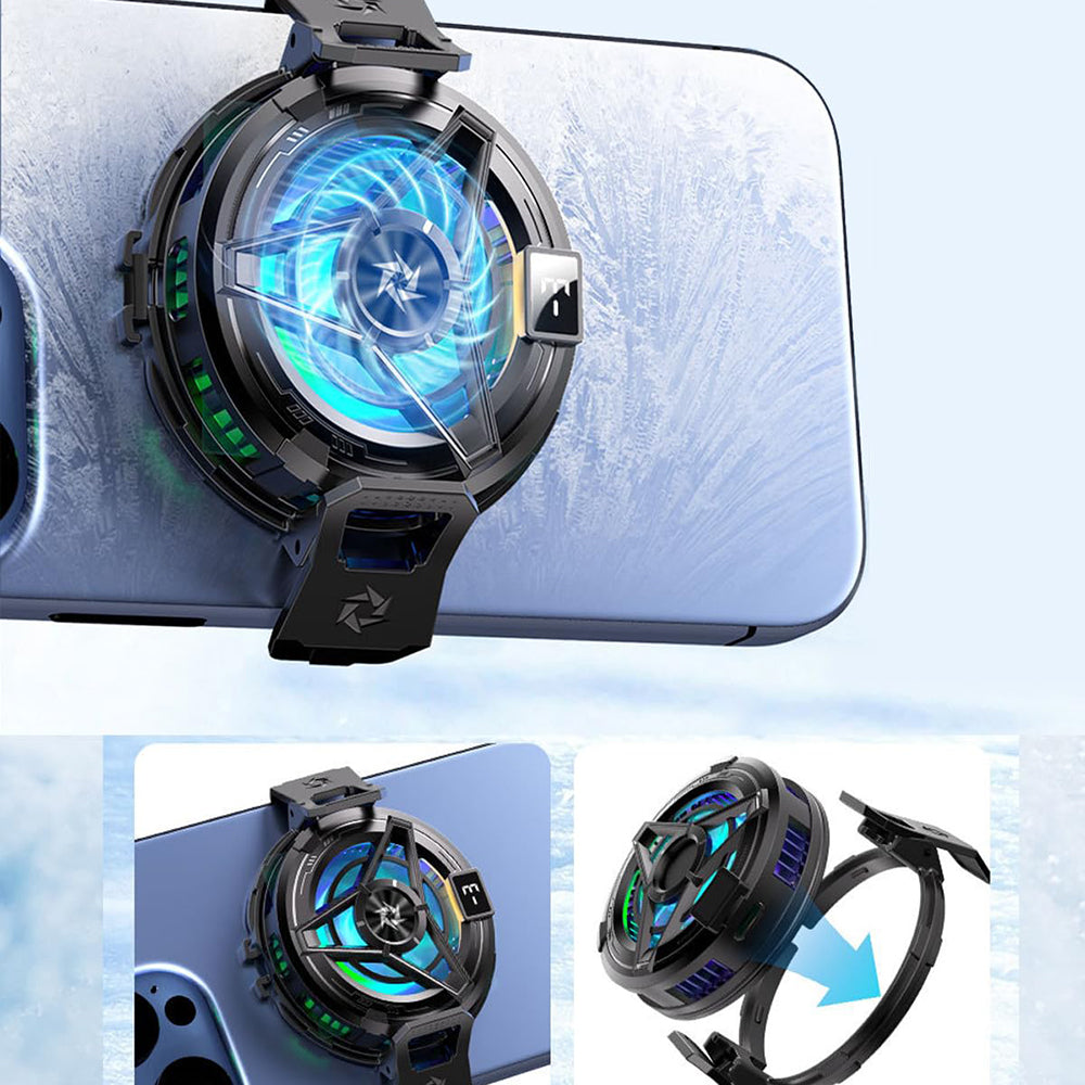 Cooler Gaming Puhelin Techsuit SL17, Musta