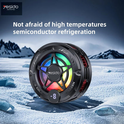 Puhelimen jäähdytin Yesido C226, Harmaa