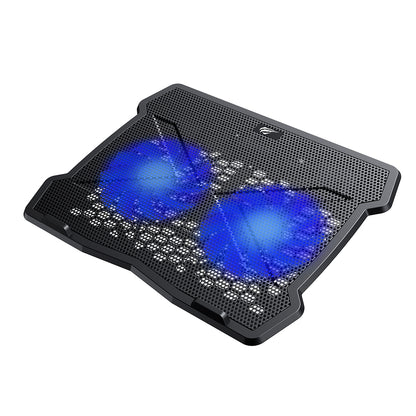 Cooler HAVIT F2075 Laptopille 10 tuumaa - 15,6 tuumaa, Musta