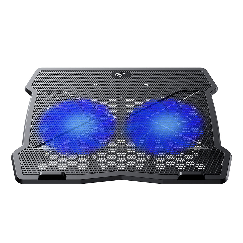 Cooler HAVIT F2075 Laptopille 10 tuumaa - 15,6 tuumaa, Musta