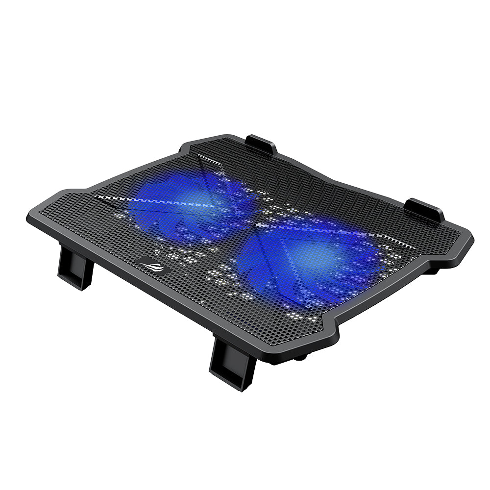 Cooler HAVIT F2075 Laptopille 10 tuumaa - 15,6 tuumaa, Musta