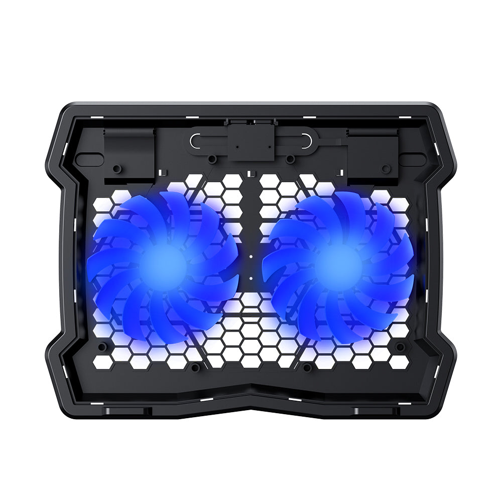 Cooler HAVIT F2075 Laptopille 10 tuumaa - 15,6 tuumaa, Musta