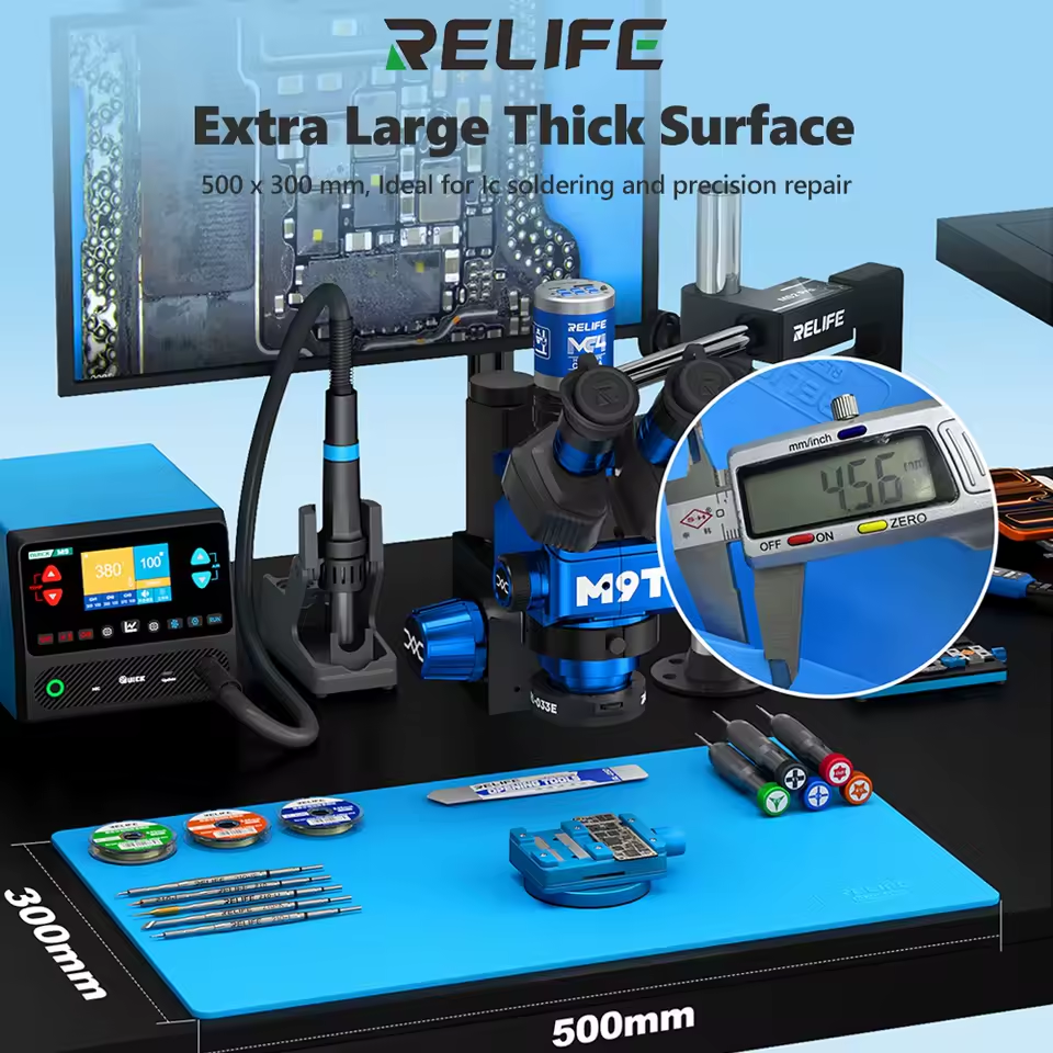 Relife RL-004DS huolto-matto, 500mm x 300mm, sininen
