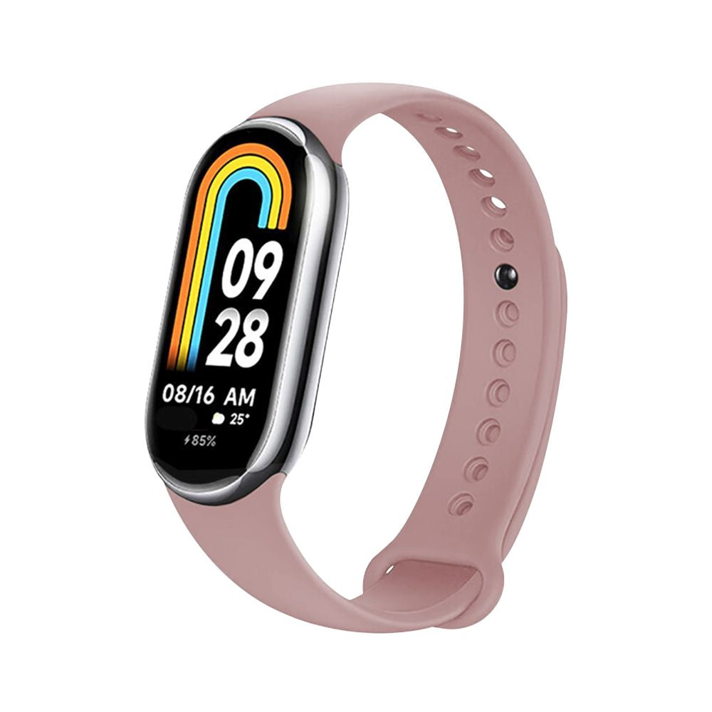 Curea Fixed Silicone pentru Xiaomi Smart Band 9 / 8, Roz