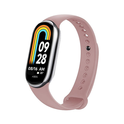 Curea Fixed Silicone pentru Xiaomi Smart Band 9 / 8, Roz