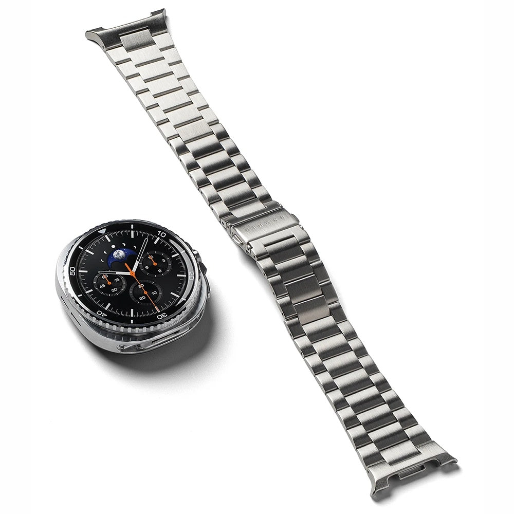 Ringke Metal One Air -ranneke Samsung Galaxy Watch8 / Watch8 Classic Series -sarjaan, Hopea