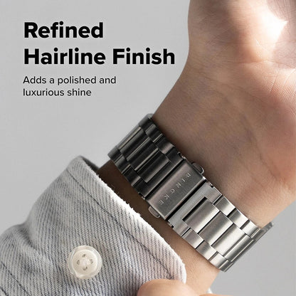Ringke Metal One Air -ranneke Samsung Galaxy Watch8 / Watch8 Classic Series -sarjaan, Hopea