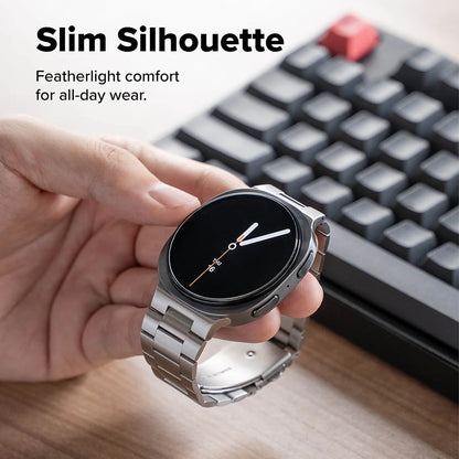 Ringke Metal One Air -ranneke Samsung Galaxy Watch8 / Watch8 Classic Series -sarjaan, Hopea