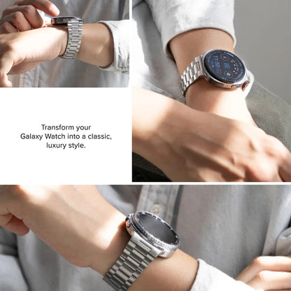 Ringke Metal One Air -ranneke Samsung Galaxy Watch8 / Watch8 Classic Series -sarjaan, Hopea