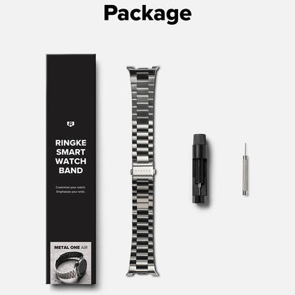 Ringke Metal One Air -ranneke Samsung Galaxy Watch8 / Watch8 Classic Series -sarjaan, Hopea