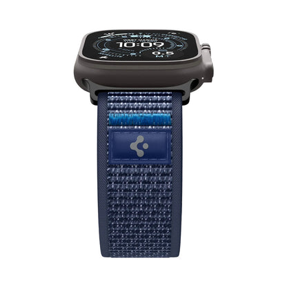 Spigen Athlex Air 2 -ranneke Apple Watch 49mm / 46mm / 45mm / 44mm -sarjalle, laivastonsininen AMP10608