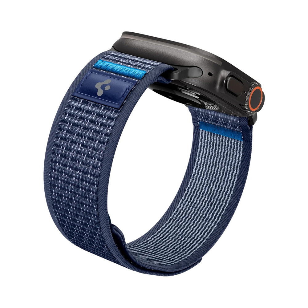 Spigen Athlex Air 2 -ranneke Apple Watch 49mm / 46mm / 45mm / 44mm -sarjalle, laivastonsininen AMP10608