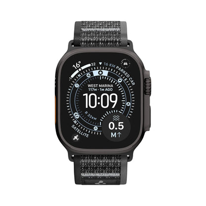 Spigen Athlex Air 2 -ranneke Apple Watch 49mm / 46mm / 45mm / 44mm -sarjoille, harmaa AMP11113