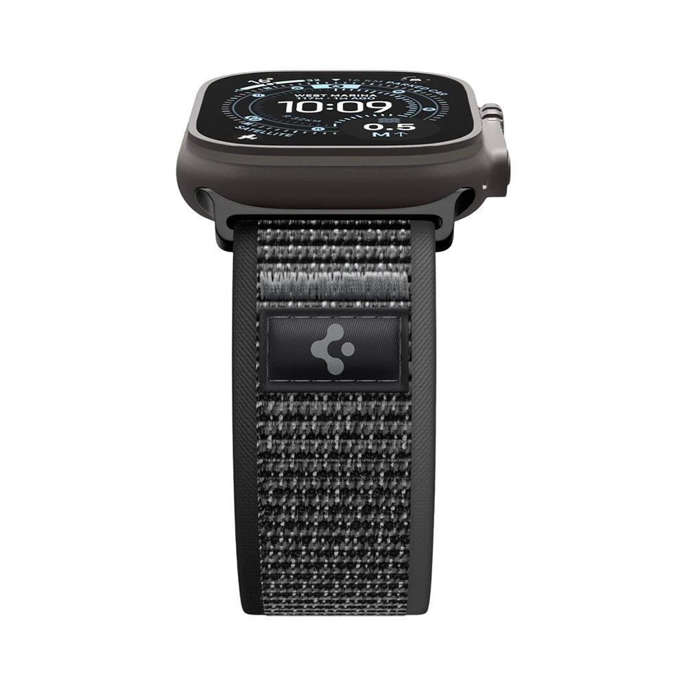 Spigen Athlex Air 2 -ranneke Apple Watch 49mm / 46mm / 45mm / 44mm -sarjoille, harmaa AMP11113