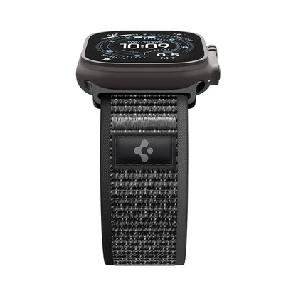 Spigen Athlex Air 2 -ranneke Apple Watch 49mm / 46mm / 45mm / 44mm -sarjoille, harmaa AMP11113