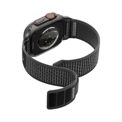 Spigen Athlex Air 2 -ranneke Apple Watch 49mm / 46mm / 45mm / 44mm -sarjoille, harmaa AMP11113