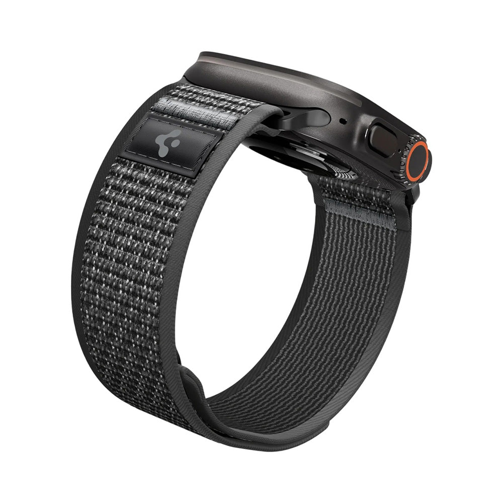 Spigen Athlex Air 2 -ranneke Apple Watch 49mm / 46mm / 45mm / 44mm -sarjoille, harmaa AMP11113