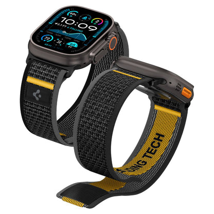 Spigen Athlex Air Strap for Apple Watch 49mm / 46mm / 45mm / 44mm Series, Black AMP09033