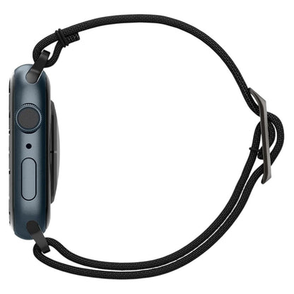 Spigen Lite Fit -ranneke Apple Watch 42mm / 41mm / 40mm -sarjoille, Musta AMP02290