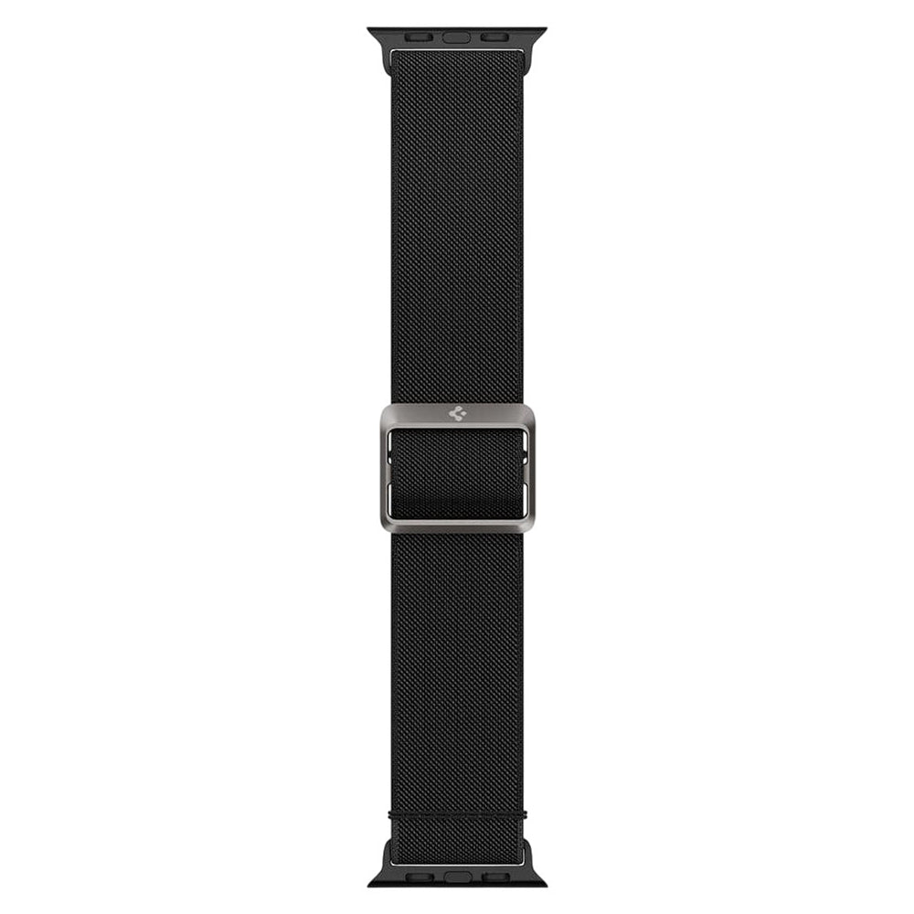 Spigen Lite Fit -ranneke Apple Watch 42mm / 41mm / 40mm -sarjoille, Musta AMP02290