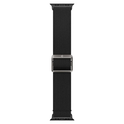 Spigen Lite Fit -ranneke Apple Watch 42mm / 41mm / 40mm -sarjoille, Musta AMP02290