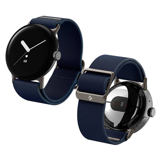 Spigen Lite Fit -ranneke Google Pixel Watch 45 mm -sarjalle, laivastonsininen AMP07607