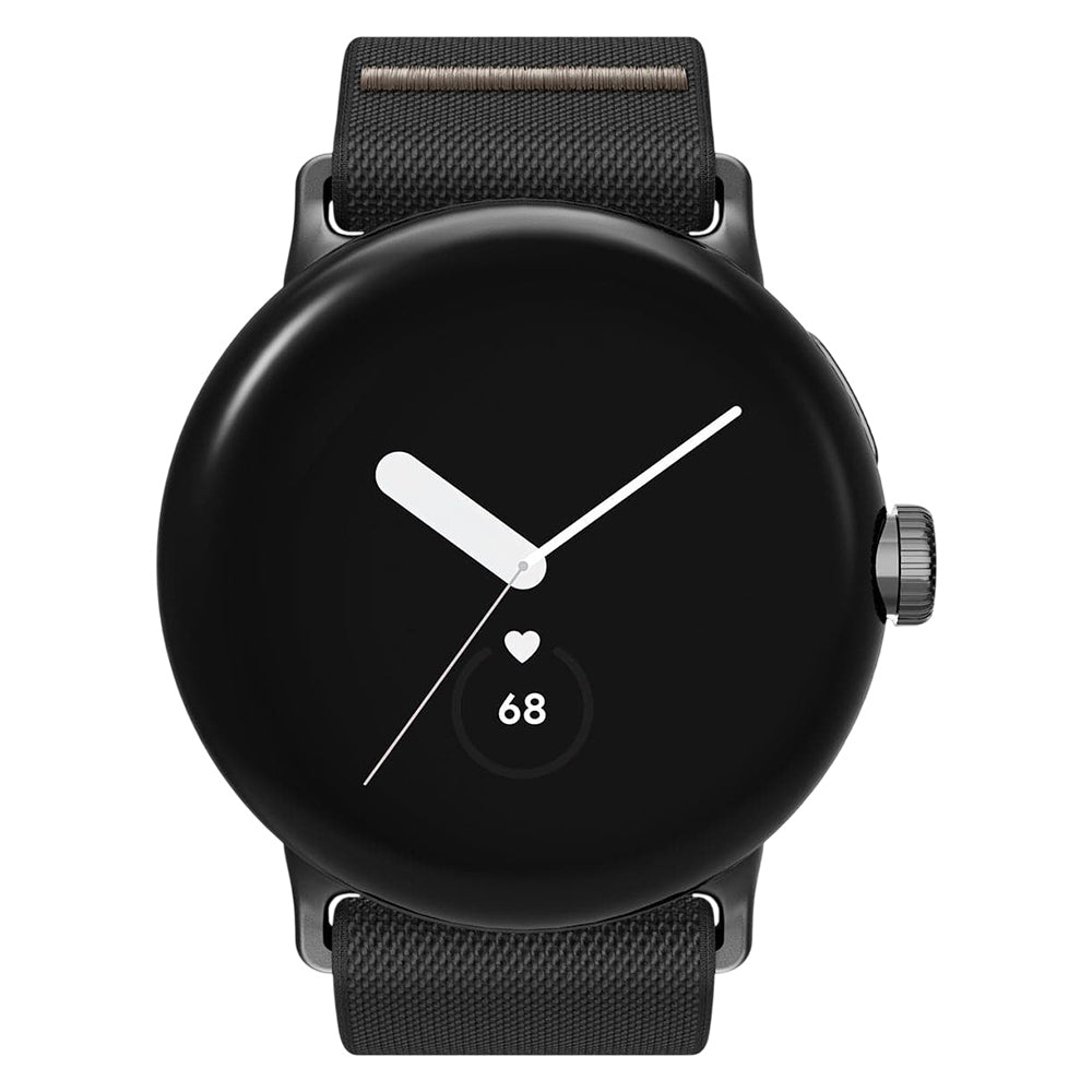 Spigen Lite Fit -ranneke Google Pixel Watch 45mm -sarjalle, Musta AMP07601