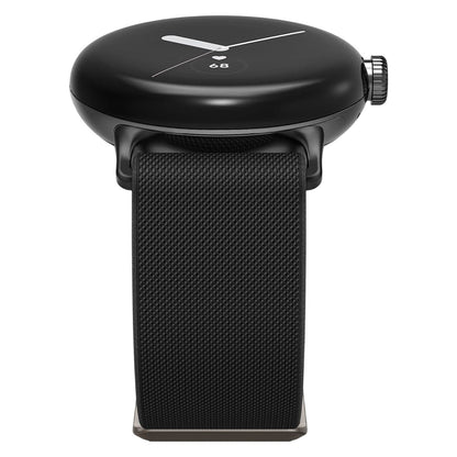 Spigen Lite Fit -ranneke Google Pixel Watch 45mm -sarjalle, Musta AMP07601