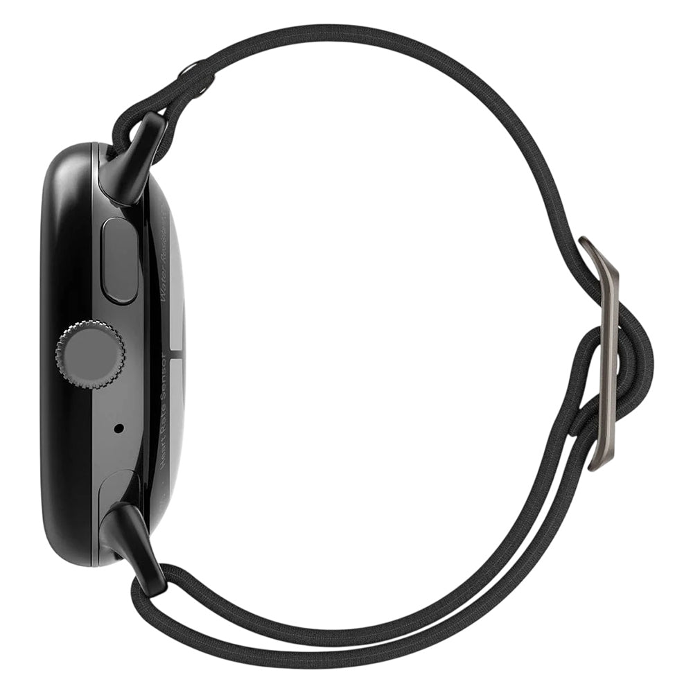 Spigen Lite Fit -ranneke Google Pixel Watch 45mm -sarjalle, Musta AMP07601