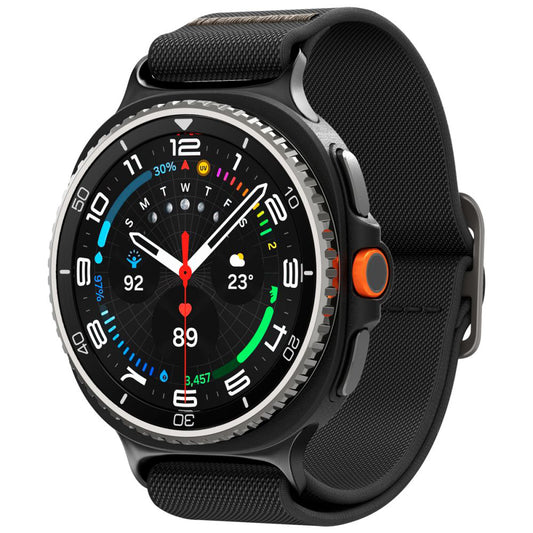 Spigen Lite Fit Strap for Samsung Galaxy Watch8 / Watch8 Classic Series, Black