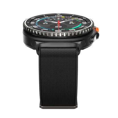Spigen Lite Fit -ranneke Samsung Galaxy Watch8 / Watch8 Classic Series -sarjaan, Musta