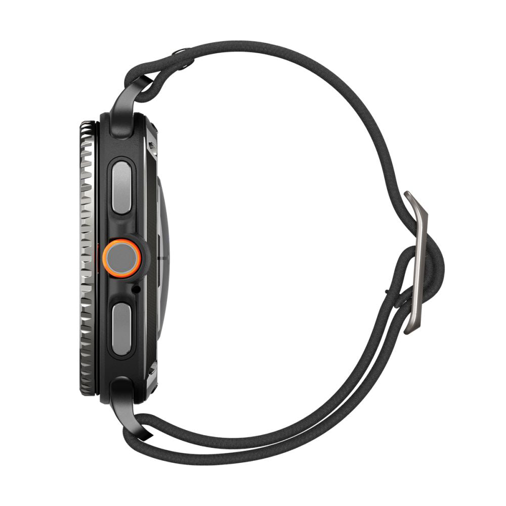Spigen Lite Fit -ranneke Samsung Galaxy Watch8 / Watch8 Classic Series -sarjaan, Musta