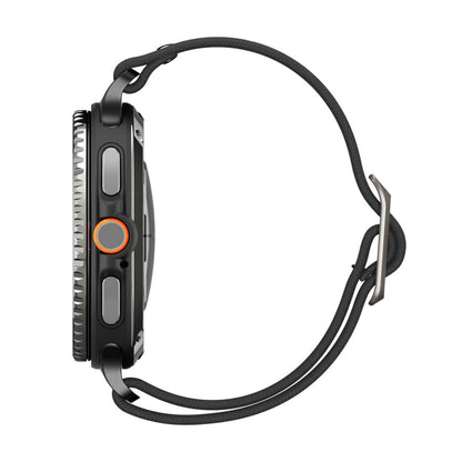 Spigen Lite Fit -ranneke Samsung Galaxy Watch8 / Watch8 Classic Series -sarjaan, Musta